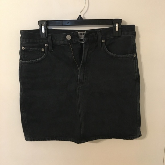 Bald Denim Skirt - Picture 1 of 2